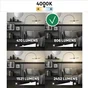 Lot de 3 ampoules led, E27, 806lm = 60W, blanc neutre, LEXMAN