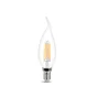 Ampoule led filament, flamme coup de vent, E14, 470lm = 40W, blanc chaud, LEXMAN
