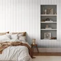 Peinture  Relook bois MAISON DECO, blanc neige satine, 1 l