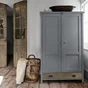 Peinture  Relook bois MAISON DECO, gris tempete satine, 2 l
