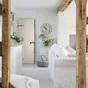 Peinture  Relook bois MAISON DECO, blanc ecume satine, 1 l