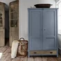 Peinture  Relook bois MAISON DECO, bleu ocean satine, 1 l