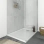 Receveur de douche extra-plat, résine, EASY LIGHT, L.100 x l.70 cm