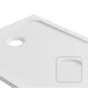 Receveur de douche extra-plat, résine, EASY LIGHT, L.100 x l.70 cm