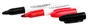 Marqueurs rouge et noir lot de 2 fischer darex