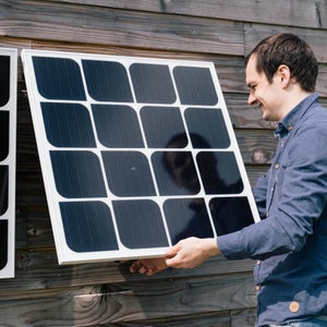 Panneau solaire - kit de démarrage, installation au mur, installation facile et branchement prise, BEEM ENERGY, 300 W