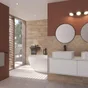 Carrelage mur interieur effet bois beige Balade l.30 x L.90 cm ARTENS