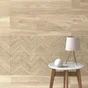 Carrelage mur interieur effet bois chevron naturel Balade l.30 x L.90 cm ARTENS