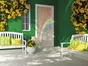 Rideau de porte décoratif rainbow en bambou samana, MOREL, l.90 x H.200 cm multicouleur