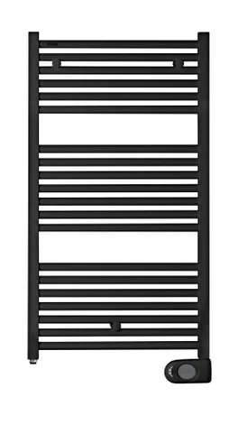 Sèche-serviettes électrique ACOVA 500W, H96.8 x l50 cm Tweed noir