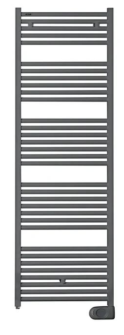 Sèche-serviettes électrique ACOVA 750W, H158.2 x l50 cm Tweed gris anthracite