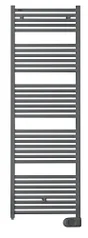 Sèche-serviettes électrique ACOVA 750W, H158.2 x l50 cm Tweed gris anthracite