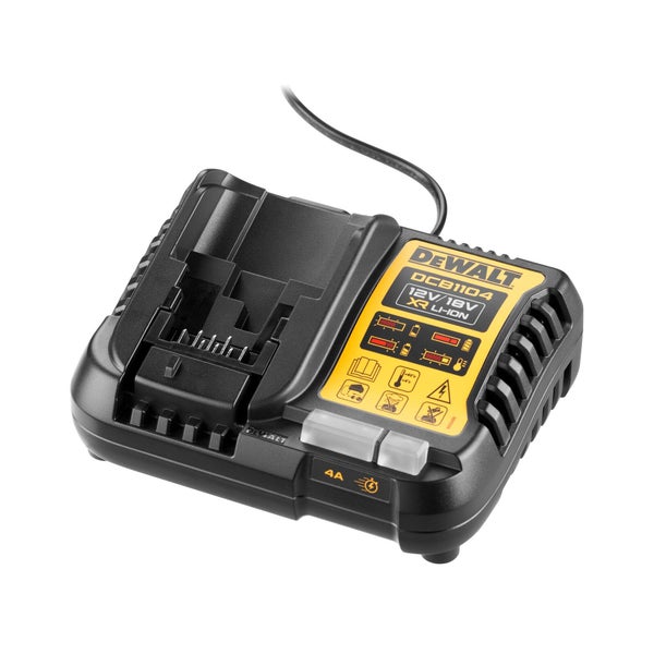 Chargeur de batterie DEWALT lithium-ion, 18 V Dcb1104-qw