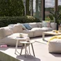 Coussin pillow soft, polycoton, l.40 x H 40 cm, gris paris 5, NATERIAL