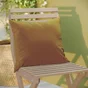 Coussin pillow soft, polycoton, l.40 x H 40 cm, jaune pécan 4, NATERIAL