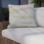 Coussin déco arty, polycoton, l.45 x H 45 cm, beige navajo, NATERIAL