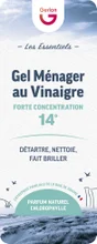 Vinaigre blanc en gel, multiusage chlorophylle bec, GERLON, 750 ml
