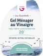 Vinaigre blanc en gel 20° multiusage menthe, GERLON, 750 ml