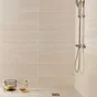 Carrelage mural Milano effet pierre beige decor 3d mat l.24 x L.69 cm Milano