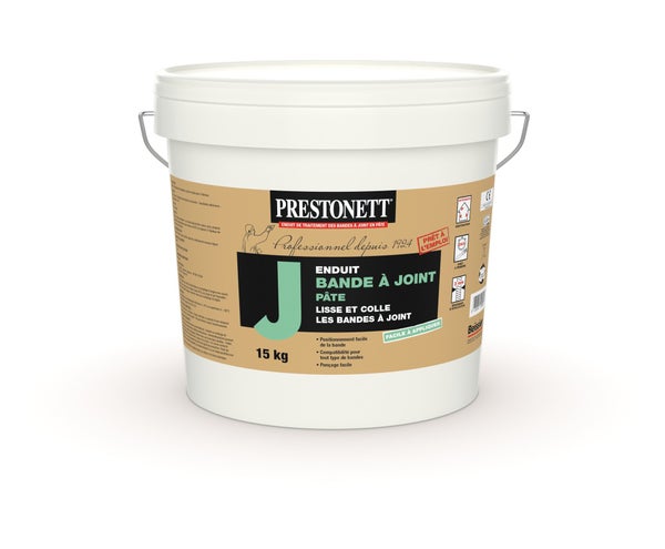 Enduit pour bande a joint en pate PRESTONETT 15 kg