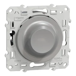 Variateur de lumière universel à assembler Odace, SCHNEIDER ELECTRIC, aluminium