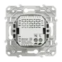 Prise chargeur double usb A+C 12W à assembler Odace, SCHNEIDER ELECTRIC, aluminium