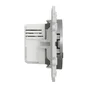 Prise chargeur double usb A+C 12W à assembler Odace, SCHNEIDER ELECTRIC, aluminium