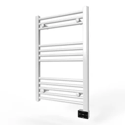 Sèche-serviettes électrique connecté SINTRA ROINTE 500W, H.84 x l.50 cm blanc