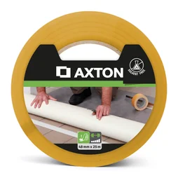 Ruban adhésif Double face blanc Double-face AXTON L.25 m x l.48 mm