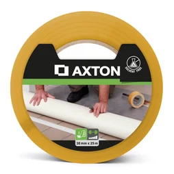Ruban adhésif double face blanc AXTON L.25 m x l.38 mm