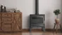 Poêle à bûche Georges noir, 6.7 kW