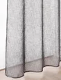 Voilage tamisant, Giani, gris H.240 x l.140 cm INSPIRE