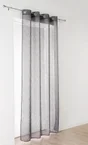 Voilage tamisant, Giani, gris H.240 x l.140 cm INSPIRE