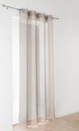 Voilage tamisant, Giani, beige H.240 x l.140 cm INSPIRE