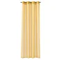 Voilage tamisant, Giani, jaune H.240 x l.140 cm INSPIRE