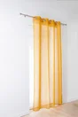 Voilage tamisant, Giani, jaune H.240 x l.140 cm INSPIRE