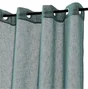 Voilage tamisant, Giani, bleu H.240 x l.140 cm INSPIRE