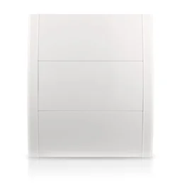 Radiateur electrique a inertie fonte 1000 W HJM Spring II horizontal blanc