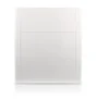Radiateur electrique a inertie fonte 1000 W HJM Spring II horizontal blanc