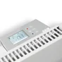 Radiateur electrique a inertie fonte 2000 W HJM Spring II horizontal blanc