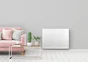 Radiateur electrique a inertie fonte 1500 W HJM Spring II horizontal blanc