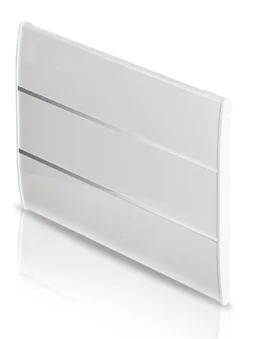 Radiateur électrique céramique 1500 W HJM Evelyn II horizontal blanc