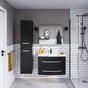 Mitigeur lavabo, SENSEA M Icône, noir