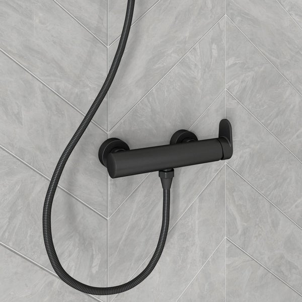 Mitigeur de douche, SENSEA Icône, noir