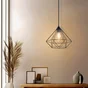 Suspension INSPIRE Graha E27 diam. 32,5 cm métal noir
