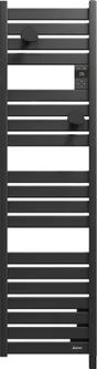 Sèche-serviettes électrique connecté Kelud Slim, SAUTER, 500W anthracite
