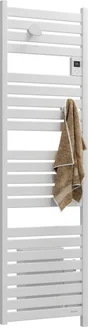 Sèche-serviettes électrique connecté Kelud Slim Ventilo, SAUTER, 1750W blanc