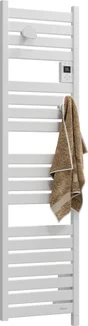 Sèche-serviettes électrique connecté Kelud Slim, SAUTER, 500W blanc