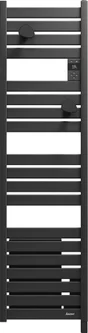 Sèche-serviettes électrique connecté Kelud Slim Ventilo, SAUTER, 1500W anthracite