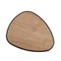 Patère galet pour sèche-serviettes Kelud SAUTER, bois anthracite